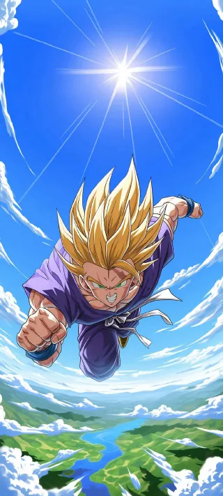 Gohan phone wallpaper