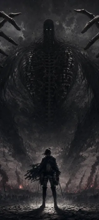 Eren Jäger phone wallpaper