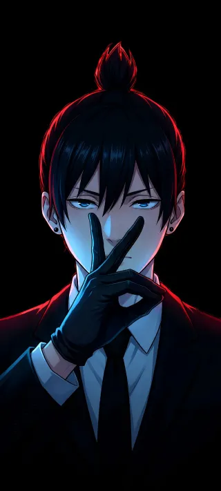 Aki Hayakawa in Silence phone wallpaper