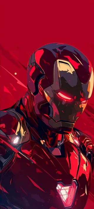 Heart of Red Steel phone wallpaper