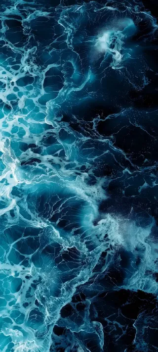 Deep Ocean Chasm phone wallpaper