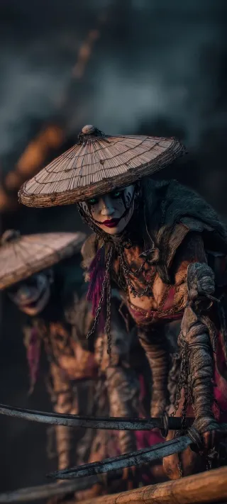 Shadow Assassins of the Old Empire phone wallpaper