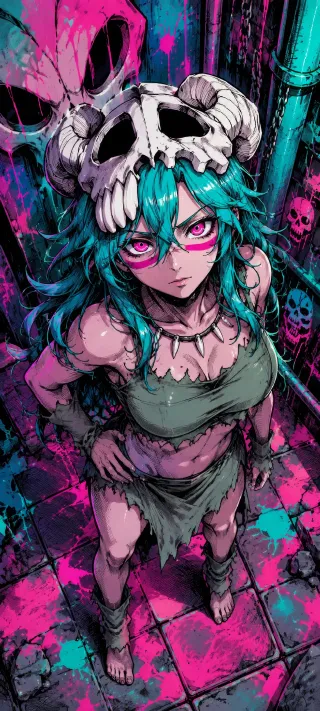 Neliel of Hueco Mundo phone wallpaper