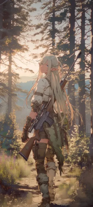 Sylvan Ranger: Dawn Patrol phone wallpaper