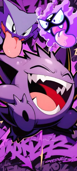 Spectral Laughter phone wallpaper