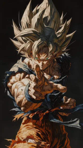 Goku phone wallpaper