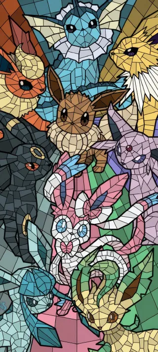 Eevolutions phone wallpaper