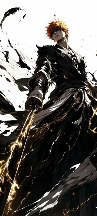 Ichigo Kurosaki phone wallpaper