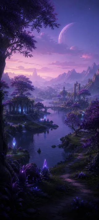 Shadowmoon Valley phone wallpaper