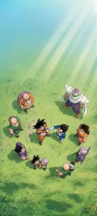 The Fist Bump of Rivals and Heroes phone wallpaper