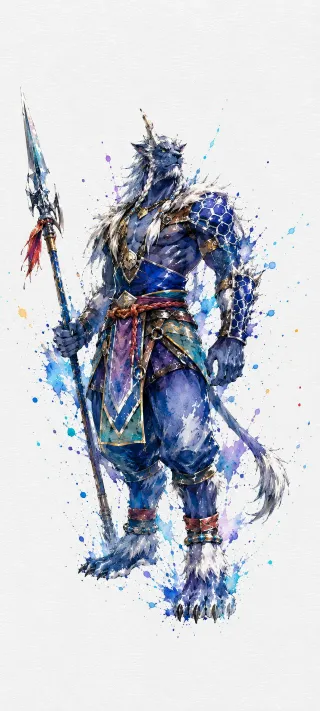 The Spearman Kimahri Ronso phone wallpaper