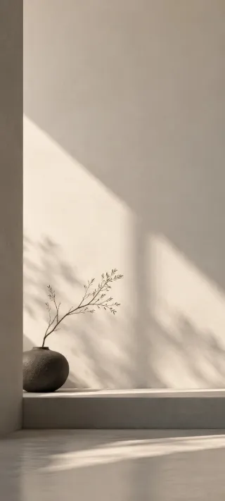 Branch in Quiet Light phone wallpaper