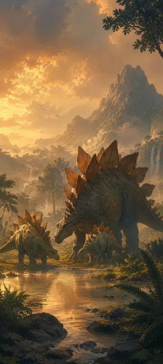 Dawn of the Plated Giants phone wallpaper