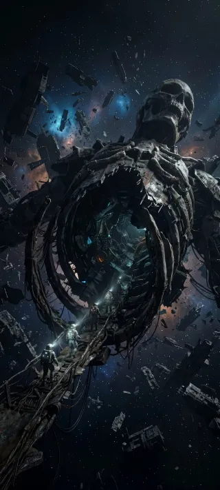 Exploring the Colossus phone wallpaper