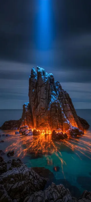 The Silent Conjunction of Elements phone wallpaper