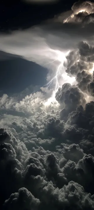 The Celestial Storm phone wallpaper