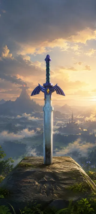 Sword of the Awakening Light phone wallpaper