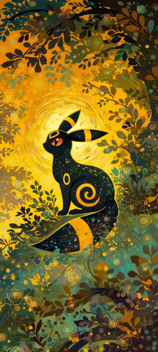 Umbreon phone wallpaper