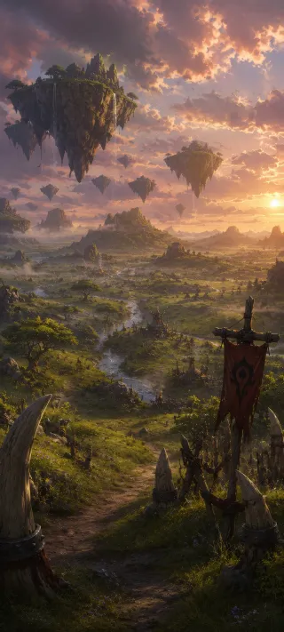 Nagrand's Magic phone wallpaper