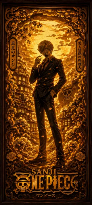 Sanji phone wallpaper