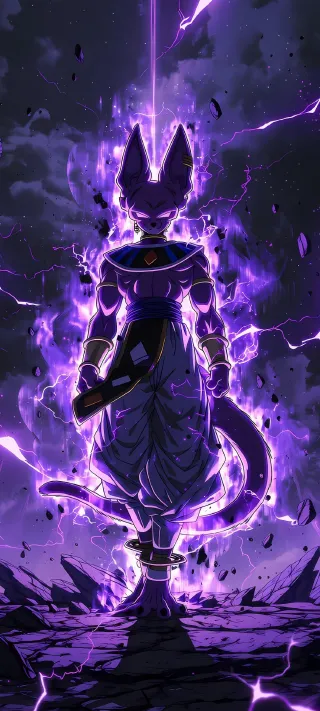 Lord of Violet Storm phone wallpaper