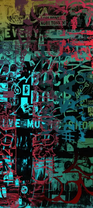 Urban Palimpsest phone wallpaper