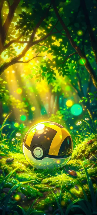 Ultra Ball in the Glade phone wallpaper
