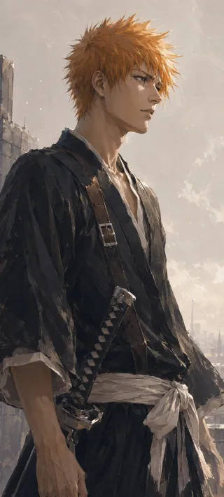 A Quiet Soul Reaper phone wallpaper
