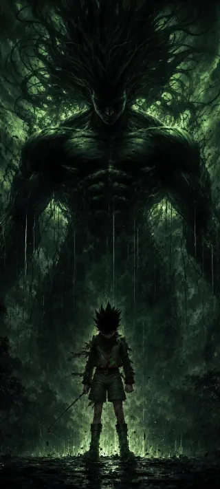 Gon Freecss phone wallpaper