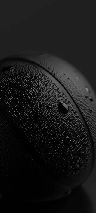 Minimalist Basketball Macro phone wallpaper