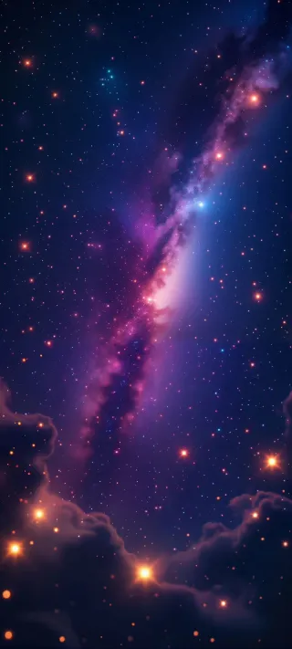 Aisle of Celestial Dust phone wallpaper
