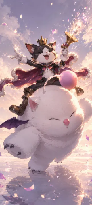 Caith Sith phone wallpaper
