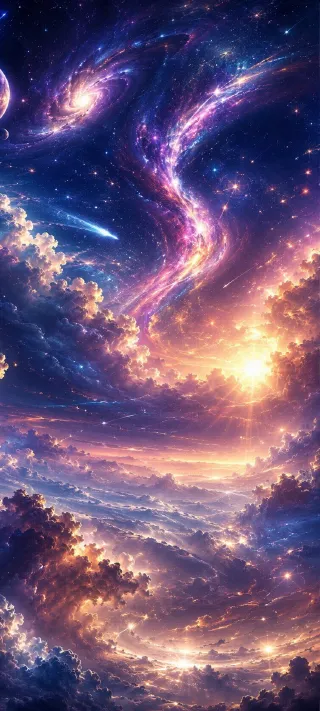 Light in the Sky phone wallpaper