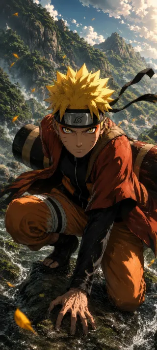 The Toad Sage of Mount Myōboku phone wallpaper