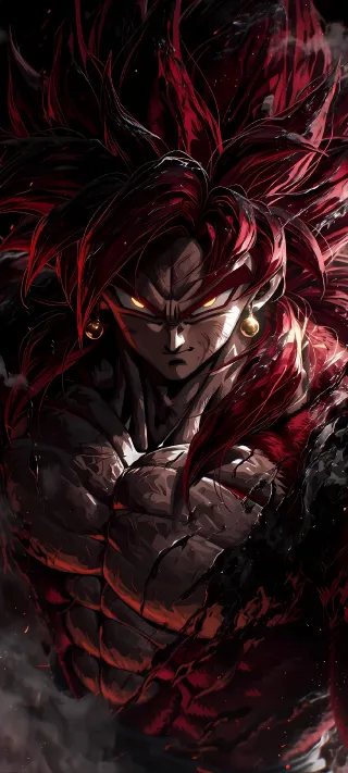 Crimson Shadow Fusion phone wallpaper