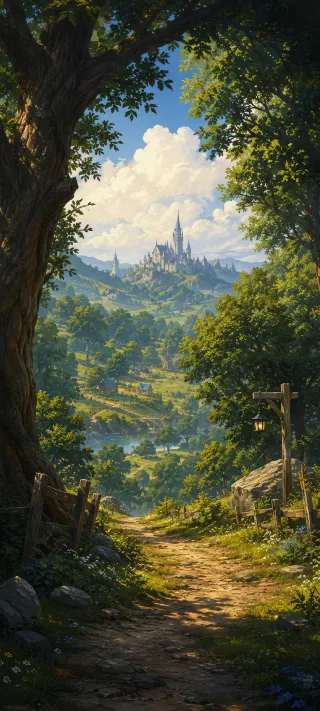 Elwynn Forest phone wallpaper