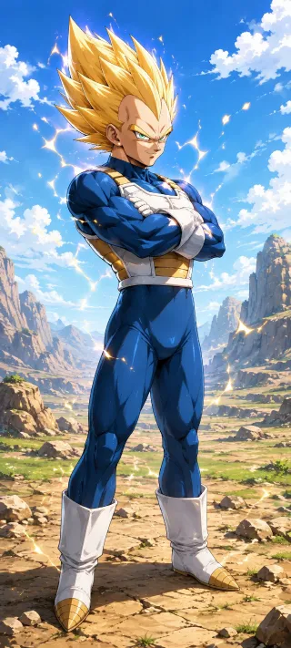 Vegeta, Prince Ascendant phone wallpaper