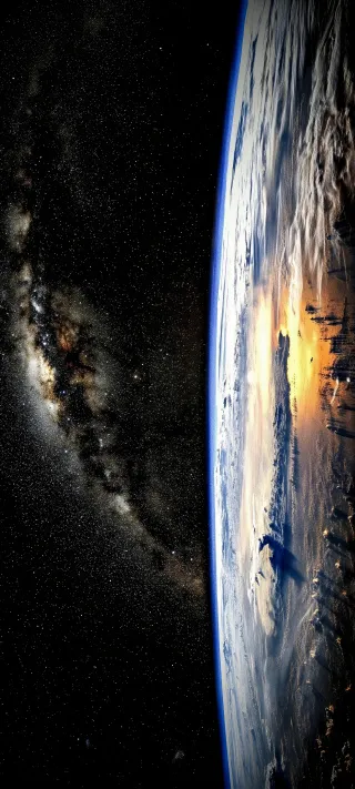 The Edge of Infinity phone wallpaper