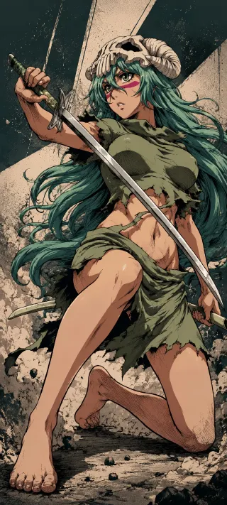 Neliel of Hueco Mundo phone wallpaper