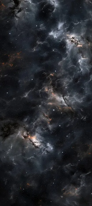 Bichromatic Nebula phone wallpaper
