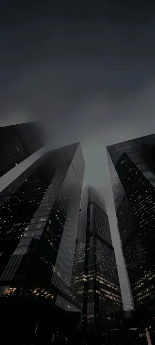 Monoliths in the Mist phone wallpaper