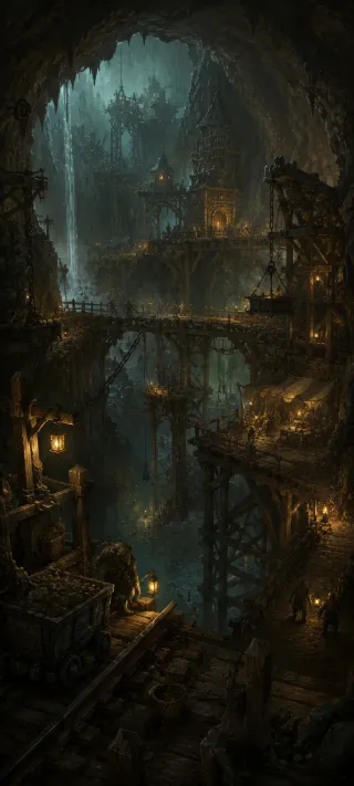 Deadmines phone wallpaper