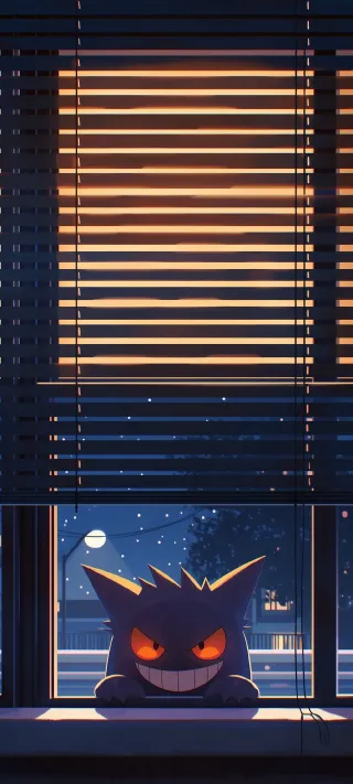 Friendly visitor phone wallpaper