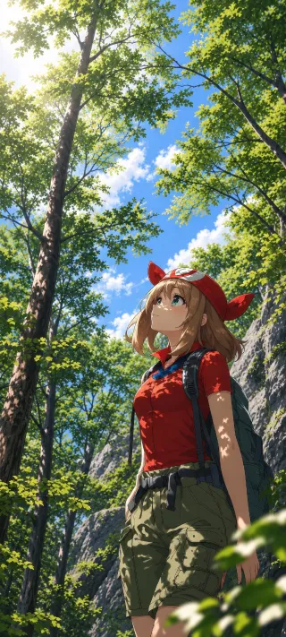 Trailbound Trainer Girl phone wallpaper
