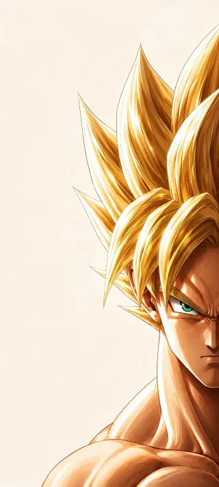 Goku Super Saiyan phone wallpaper