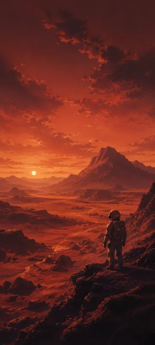 Life on Mars phone wallpaper