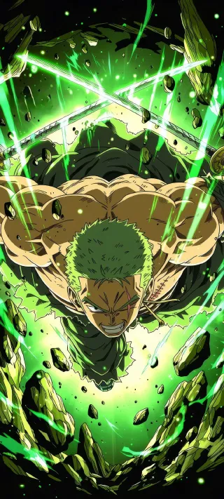Shattering the Earth with Crossed Blades phone wallpaper