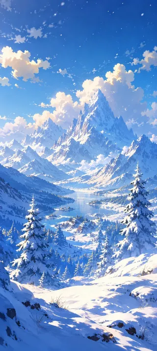 The Kingdom of Eternal Frost phone wallpaper