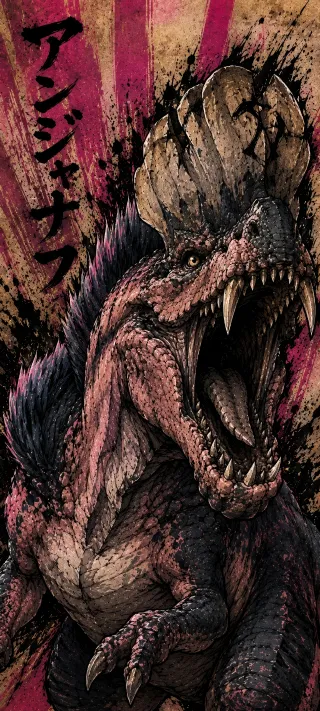 Screech of the Horned Hunter phone wallpaper