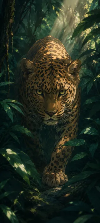 Silent Stalk of the Canopy phone wallpaper